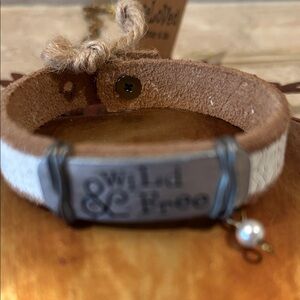 NWT Reloved “Wild & Free” Bracelet